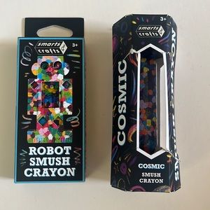 Smush crayons robot and jumbo crayon